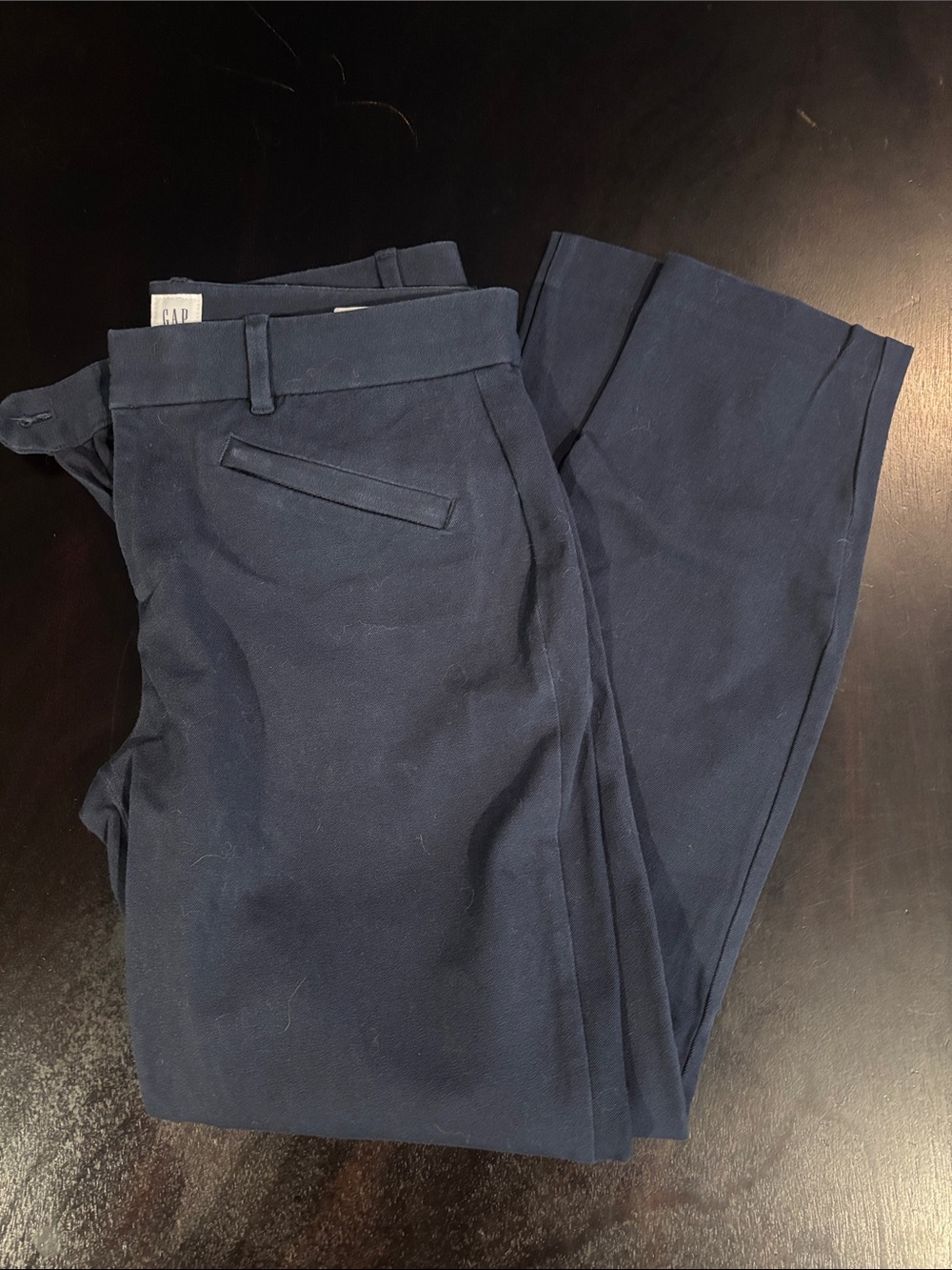 GAP Men's Dark Navy Dress Pants